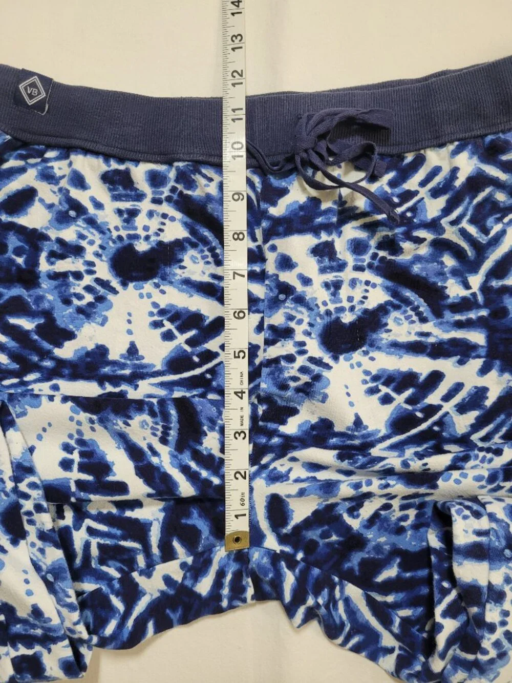 Vera Bradley Island Tie Dye Knit Pajama Lounge Set Top Jogger XL Flaw Coastal